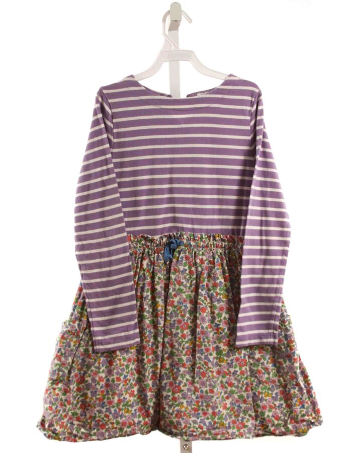 MINI BODEN  PURPLE  STRIPED  DRESS