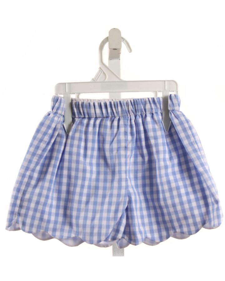 LITTLE ENGLISH  BLUE  GINGHAM  SHORTS