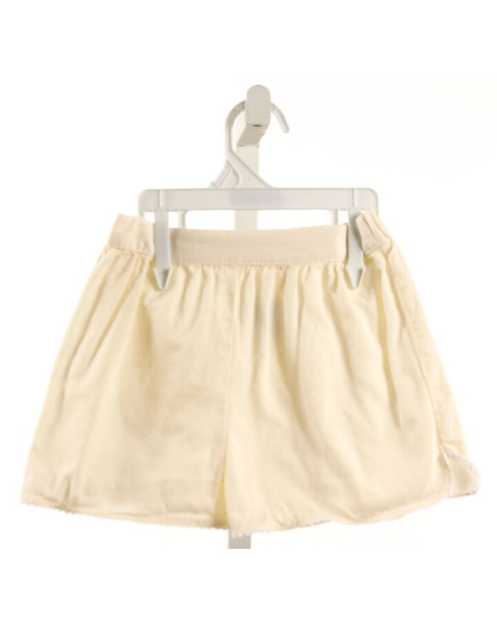 MARY & GRACE  PALE YELLOW    SHORTS WITH RIC RAC