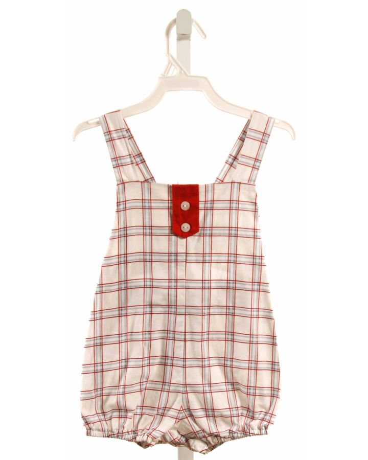 MARY & GRACE  WHITE  PLAID  BUBBLE
