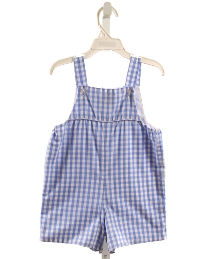 LITTLE ENGLISH  BLUE  GINGHAM  SHORTALL
