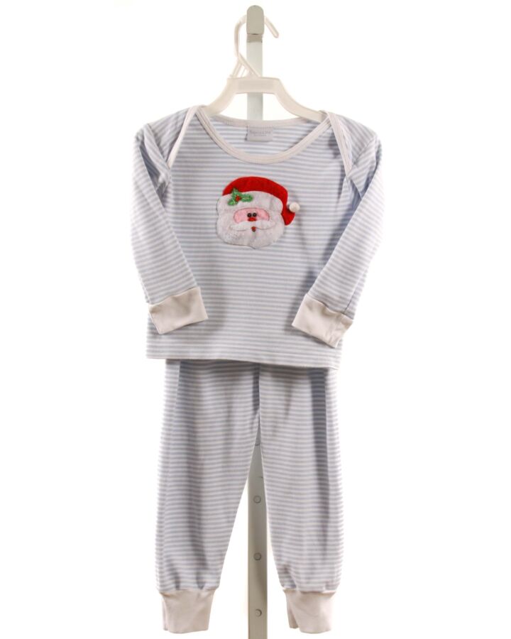 SQUIGGLES  BLUE KNIT STRIPED  LOUNGEWEAR