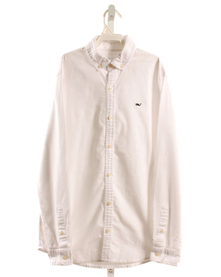 VINEYARD VINES  WHITE    DRESS SHIRT