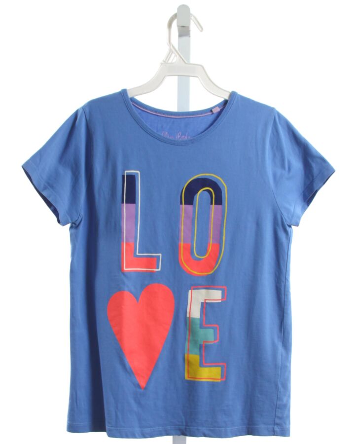 MINI BODEN  BLUE  PRINT  T-SHIRT