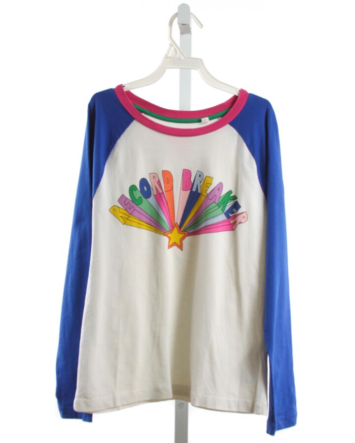 MINI BODEN  BLUE   PRINTED DESIGN T-SHIRT