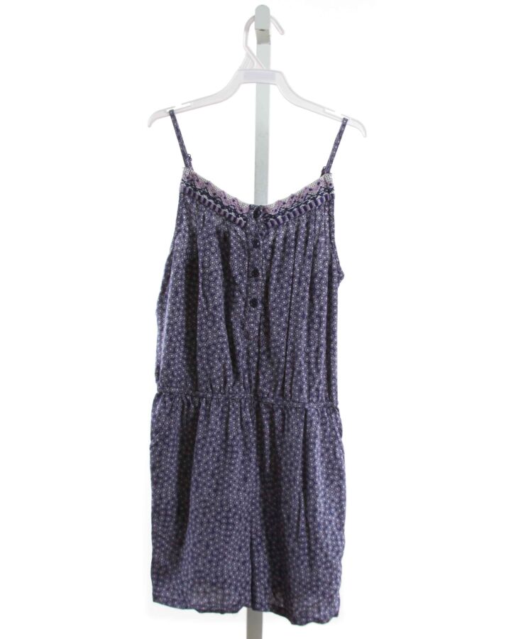 TUCKER & TATE  NAVY   EMBROIDERED ROMPER