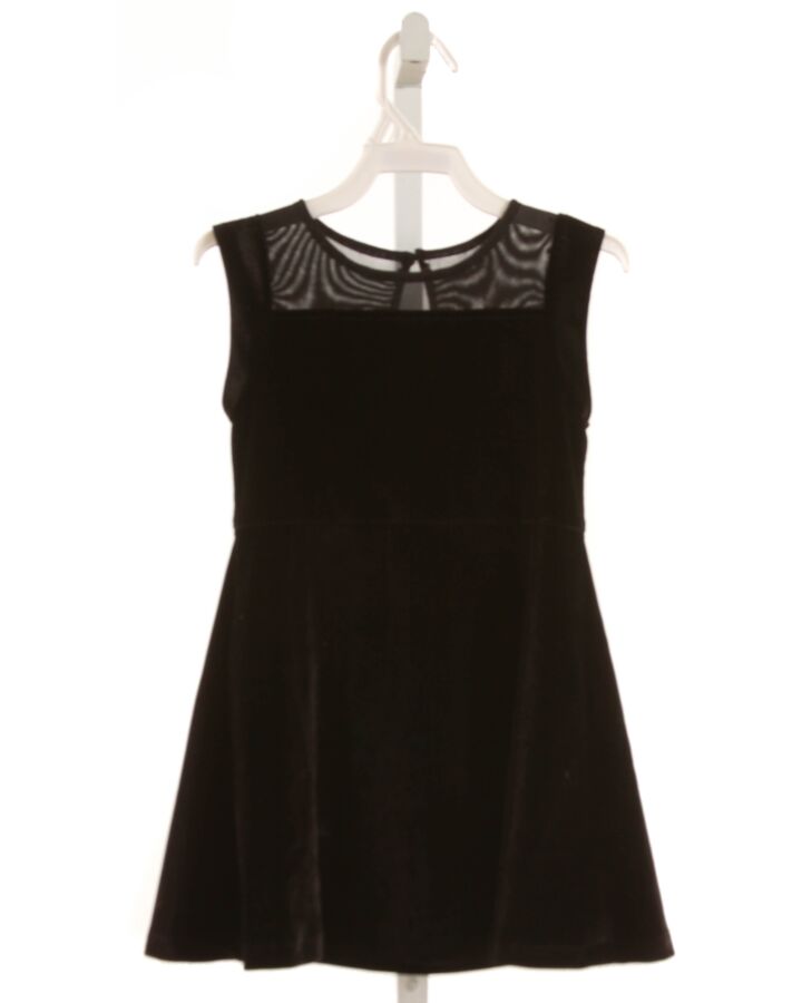 APPAMAN  BLACK VELVET   PARTY DRESS