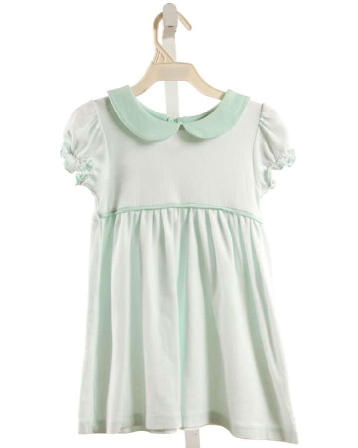 LUIGI  MINT  STRIPED  KNIT DRESS