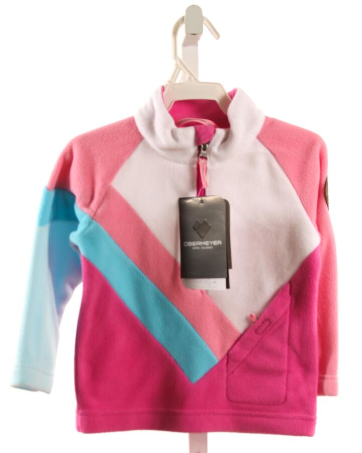 OBERMEYER  PINK FLEECE   PULLOVER