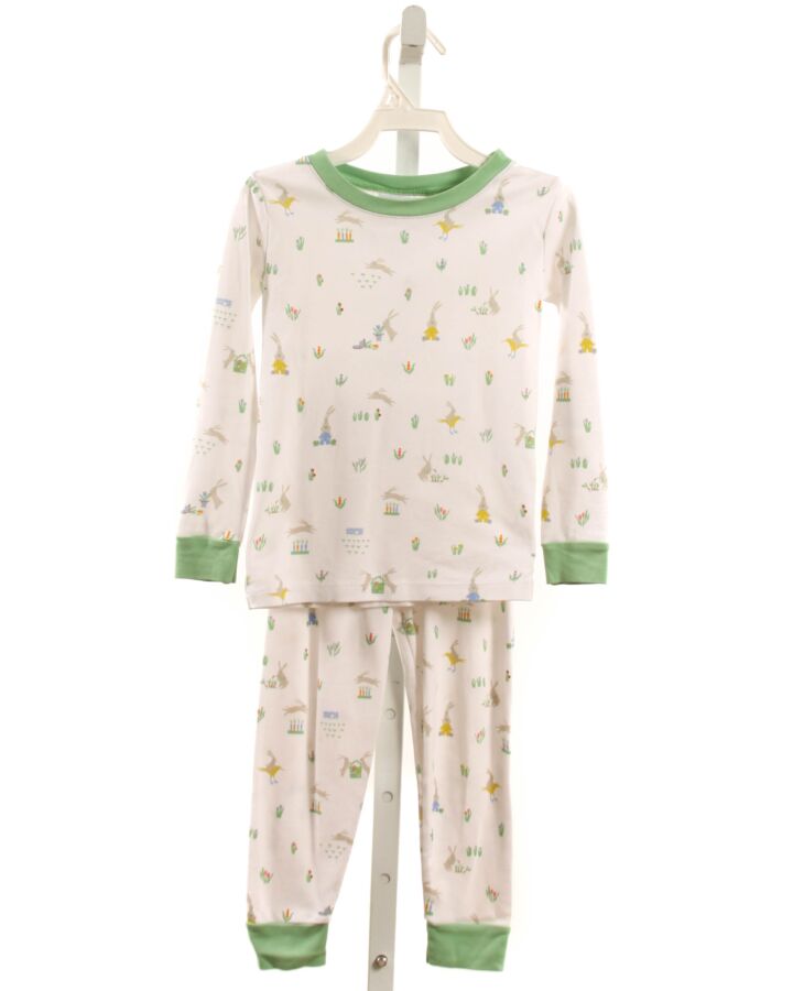 LAKE PAJAMAS  GREEN  PRINT  LOUNGEWEAR