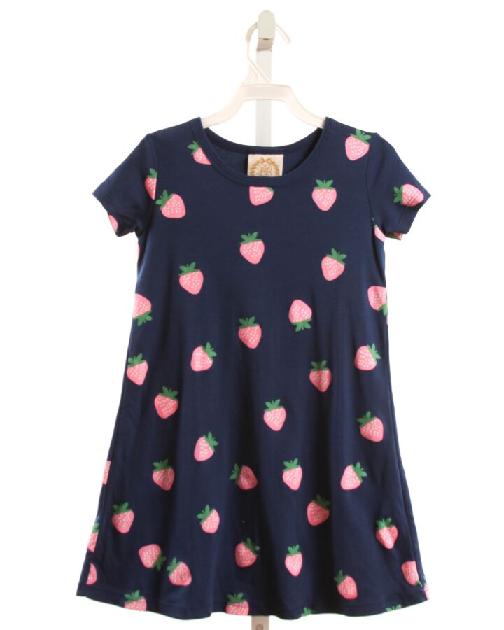 THE BEAUFORT BONNET COMPANY  NAVY  PRINT  KNIT DRESS
