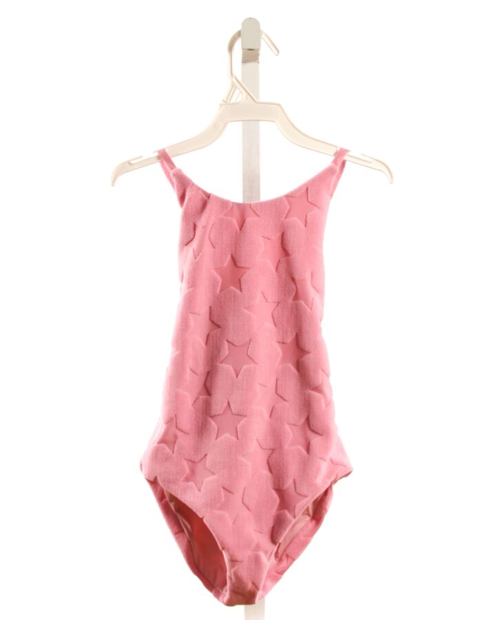 BEACH RIOT  PINK TERRY CLOTH   1-PIECE SWIMSUIT