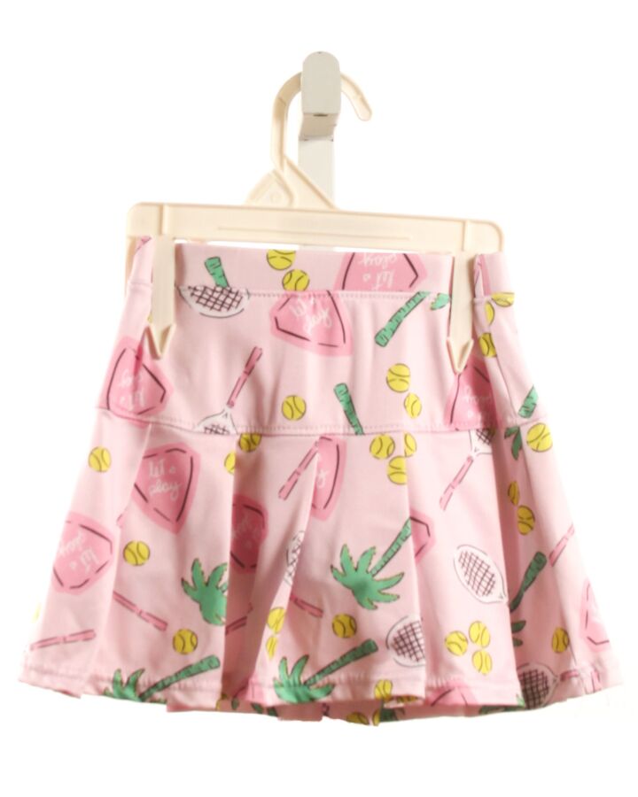 AZARHIA  LT PINK  PRINT  SKORT