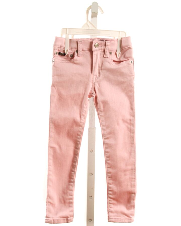POLO BY RALPH LAUREN  PINK DENIM   JEANS