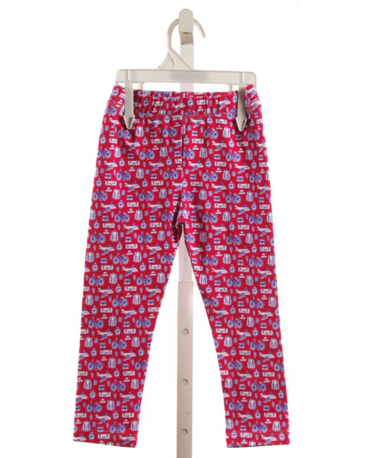 LILA + HAYES  BLUE  PRINT  LEGGINGS