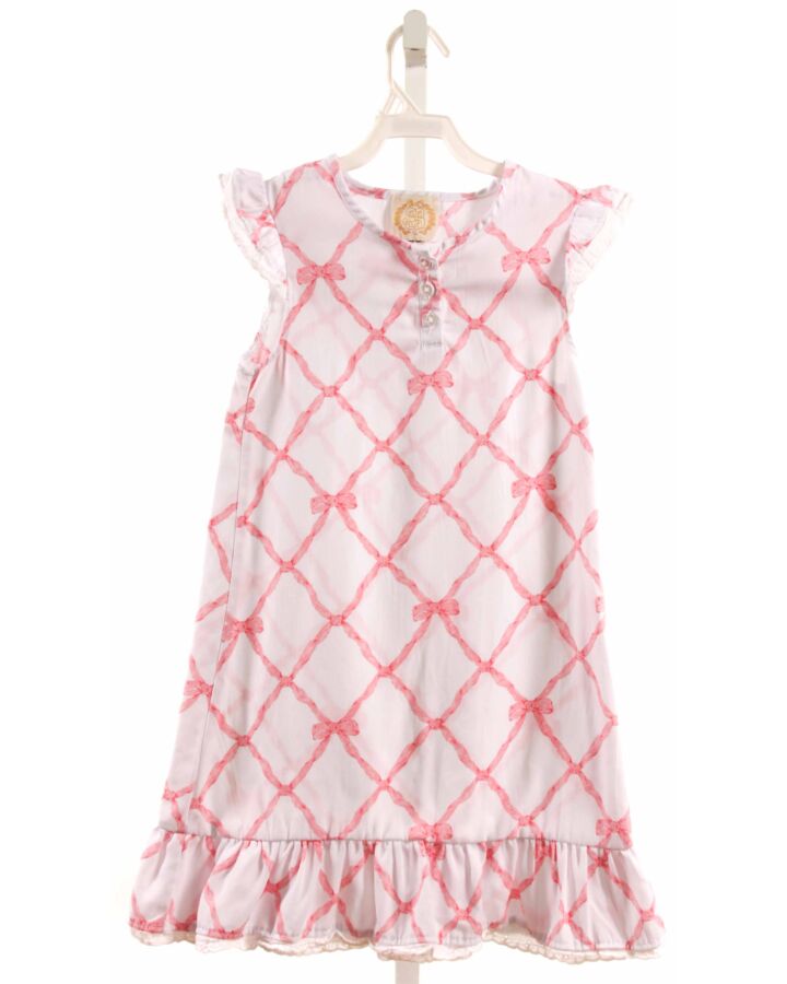 THE BEAUFORT BONNET COMPANY  PINK    LOUNGEWEAR WITH EYELET TRIM