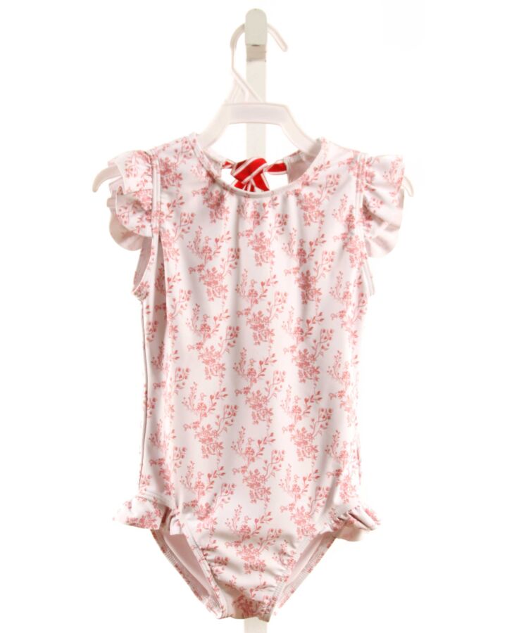 MINNOW  PINK  FLORAL  1-PIECE SWIMSUIT