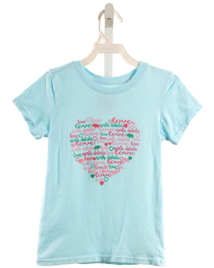 BLUE 84  BLUE   PRINTED DESIGN T-SHIRT