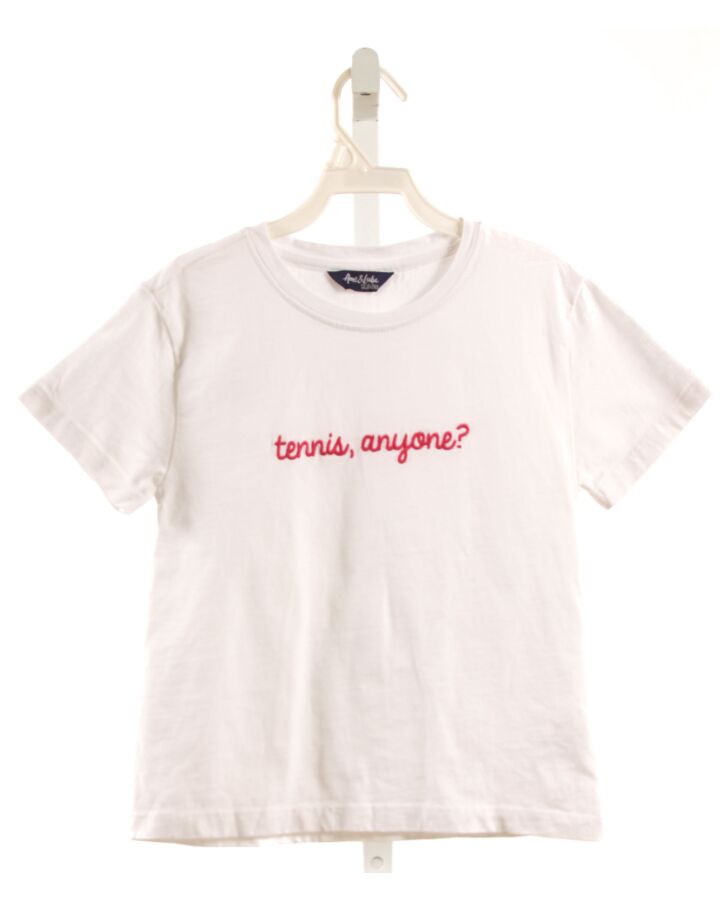 ANE & LULU  WHITE    T-SHIRT