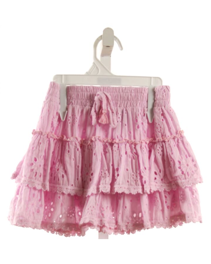 FLOWERS BY ZOE  PINK EYELET   SKIRT