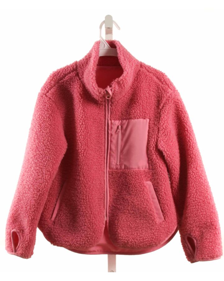 NO TAG HOT PINK FLEECE OUTERWEAR