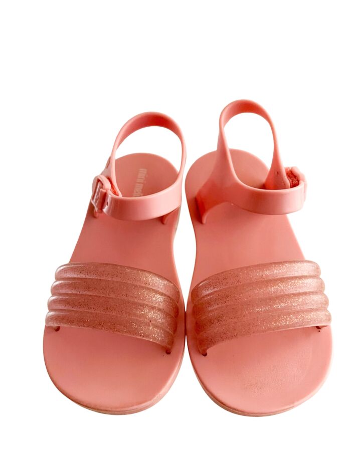 MINI MELISSA PINK SANDALS  *EUC SIZE TODDLER 10
