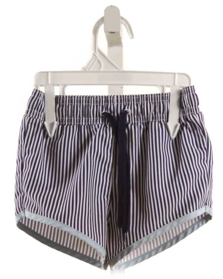 MINNOW  NAVY  STRIPED  SWIM TRUNKS