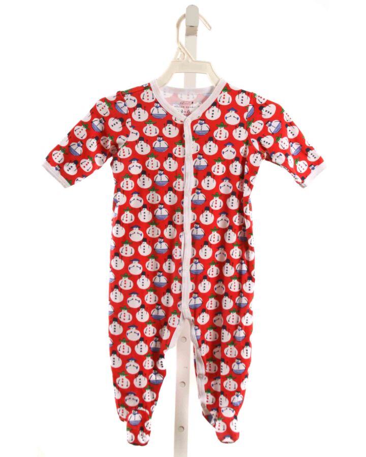 ROBERTA ROLLER RABBIT  RED  PRINT  LAYETTE