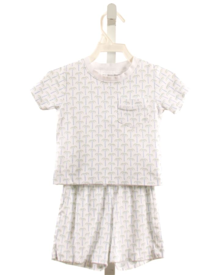 LILA + HAYES  LT GREEN  PRINT  LOUNGEWEAR