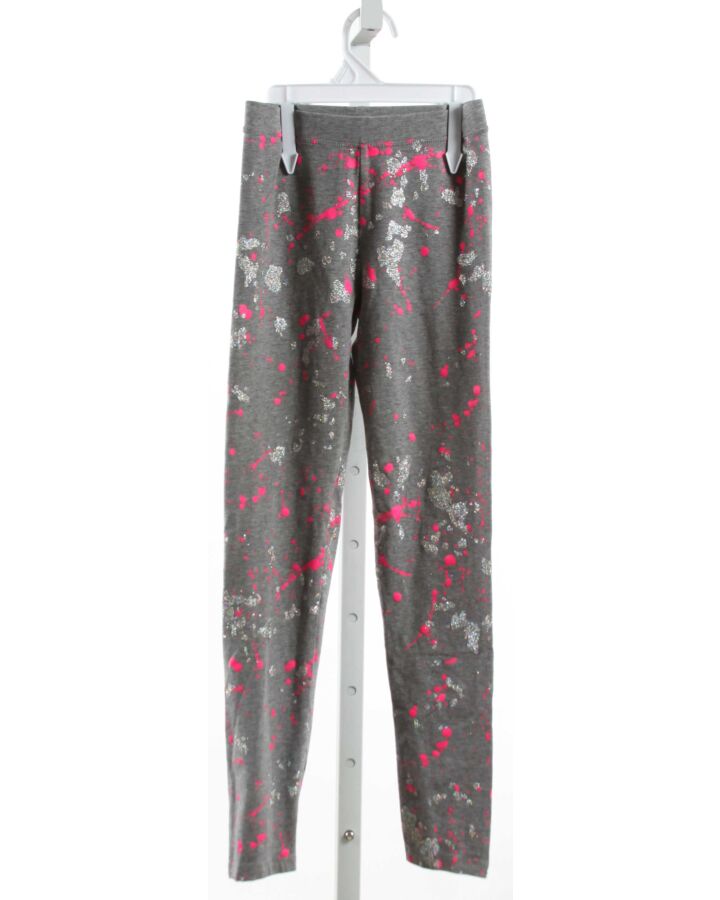 CREWCUTS  GRAY  PRINT  LEGGINGS