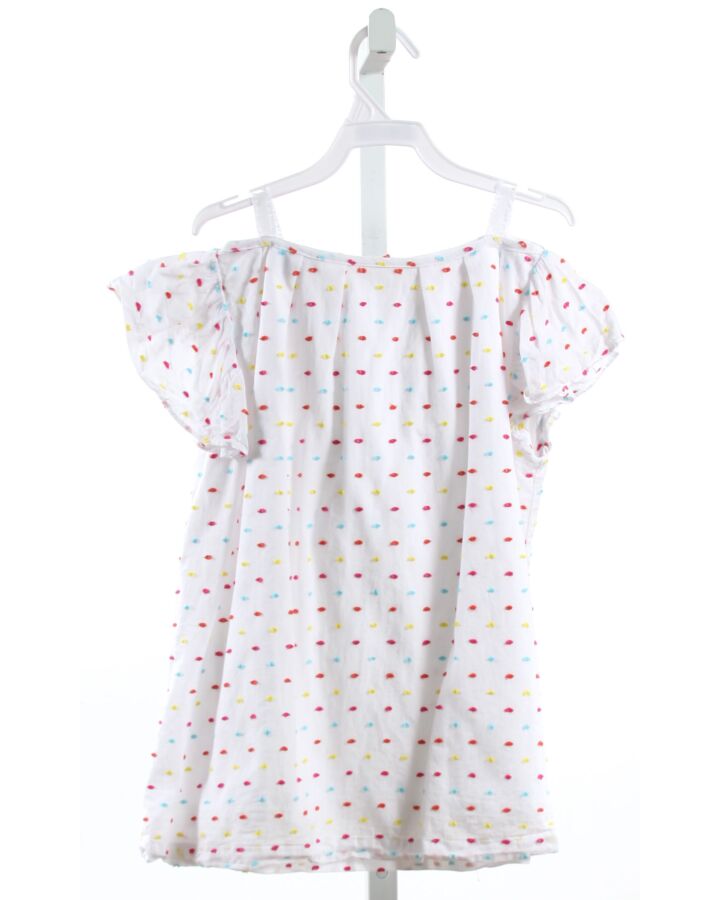 MARY & GRACE  MULTI-COLOR  SWISS DOT  SHIRT-SS