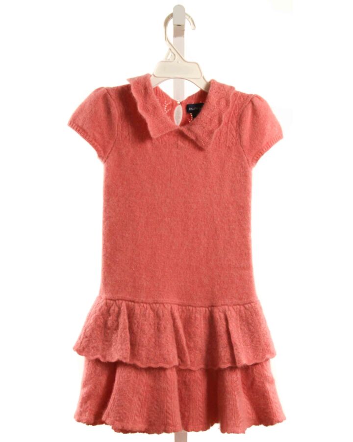 POLO BY RALPH LAUREN  PINK CASHMERE   KNIT DRESS
