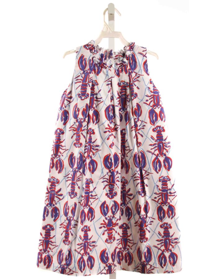 CPC  BLUE  PRINT  DRESS