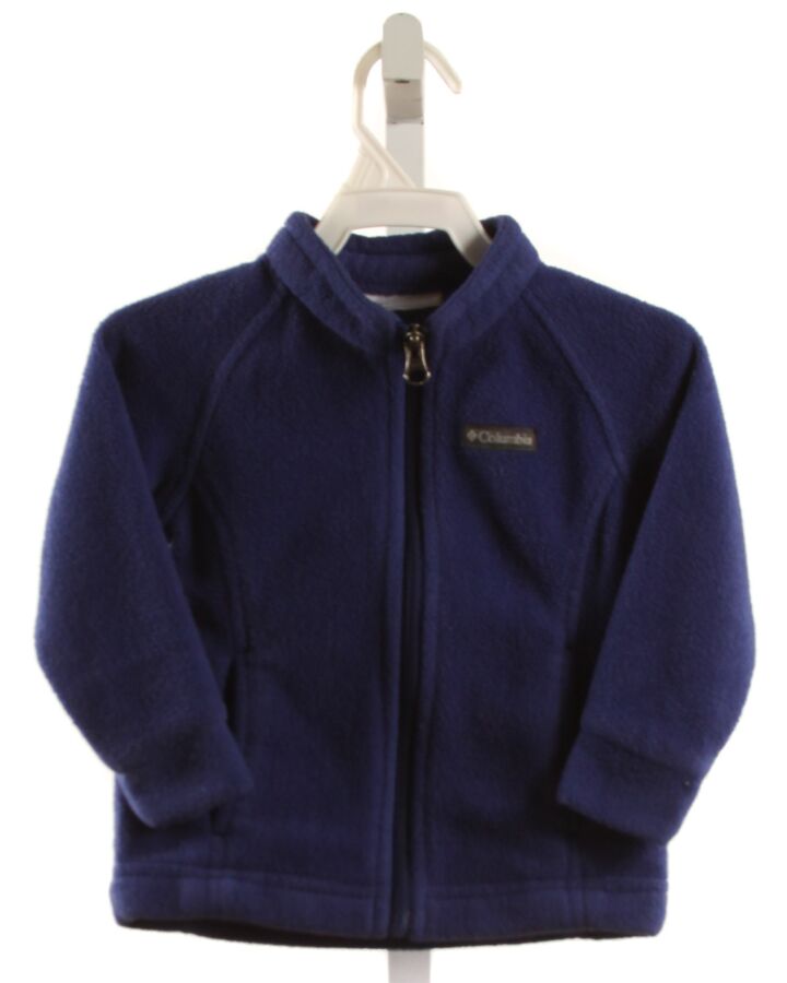 COLUMBIA  BLUE FLEECE   OUTERWEAR