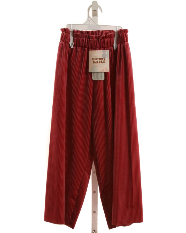 DOTDOT SMILE  PURPLE VELOUR   PANTS