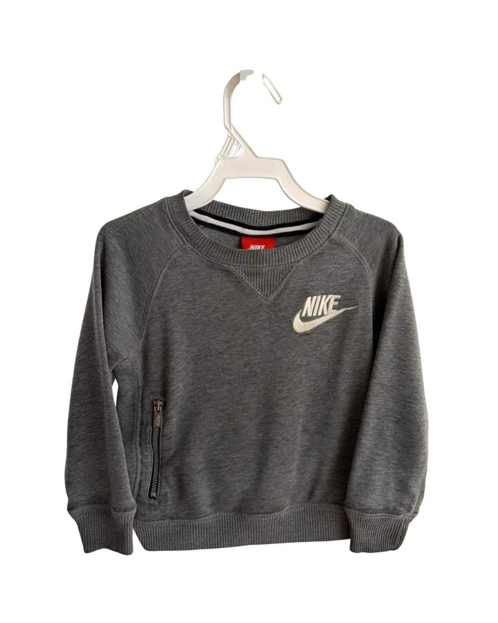 NIKE  GRAY    PULLOVER