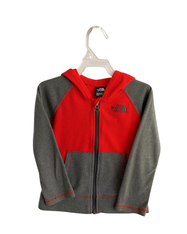NORTH FACE  RED FLEECE   OUTERWEAR