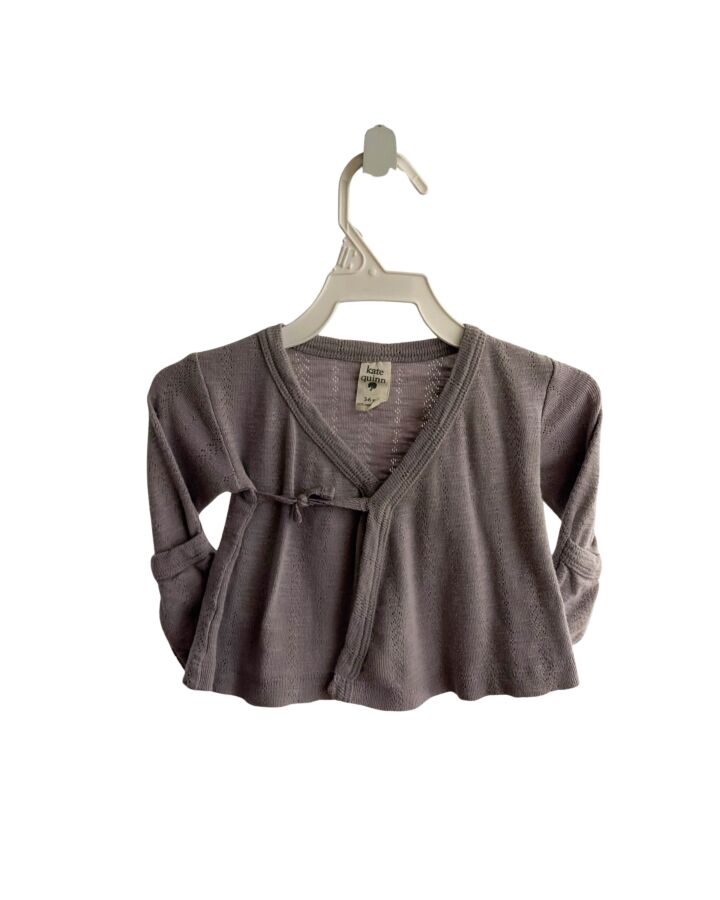 KATE QUINN  PURPLE    KNIT LS SHIRT