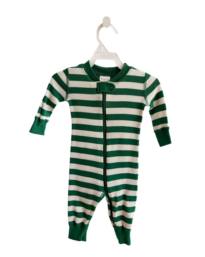 HANNA ANDERSSON  GREEN  STRIPED  LAYETTE
