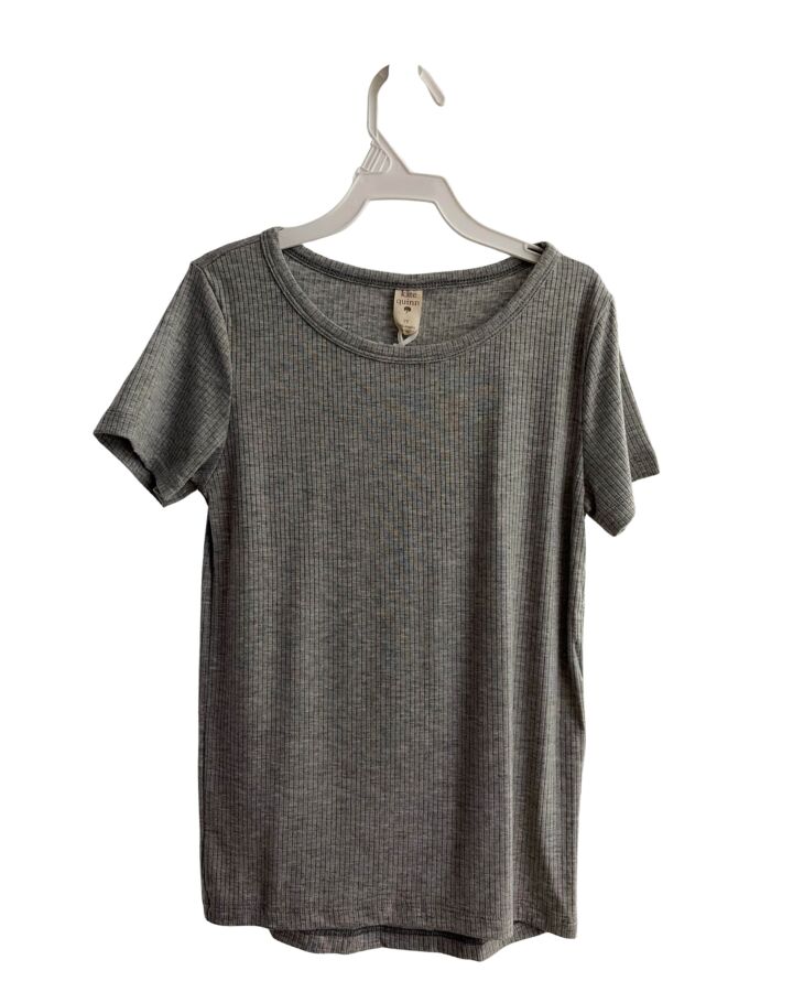 KATE QUINN  GRAY    KNIT SS SHIRT
