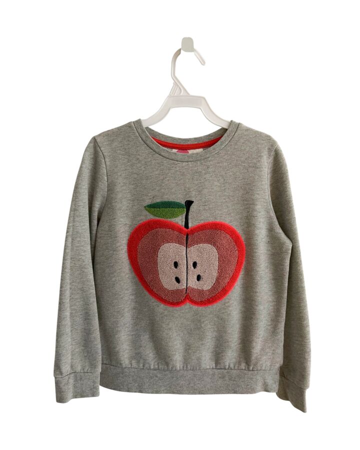 MINI BODEN  GRAY   APPLIQUED PULLOVER