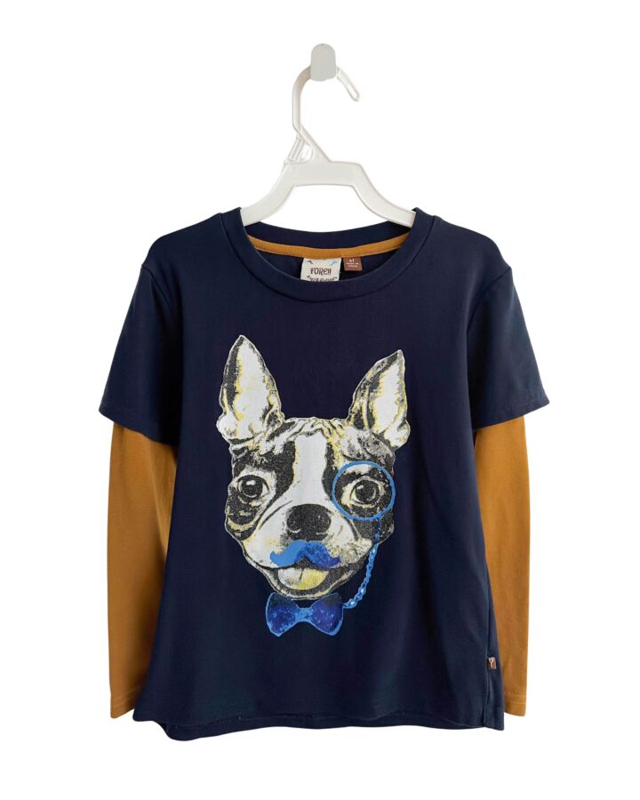 FORE!! AXEL & HUDSON  NAVY   PRINTED DESIGN PULLOVER