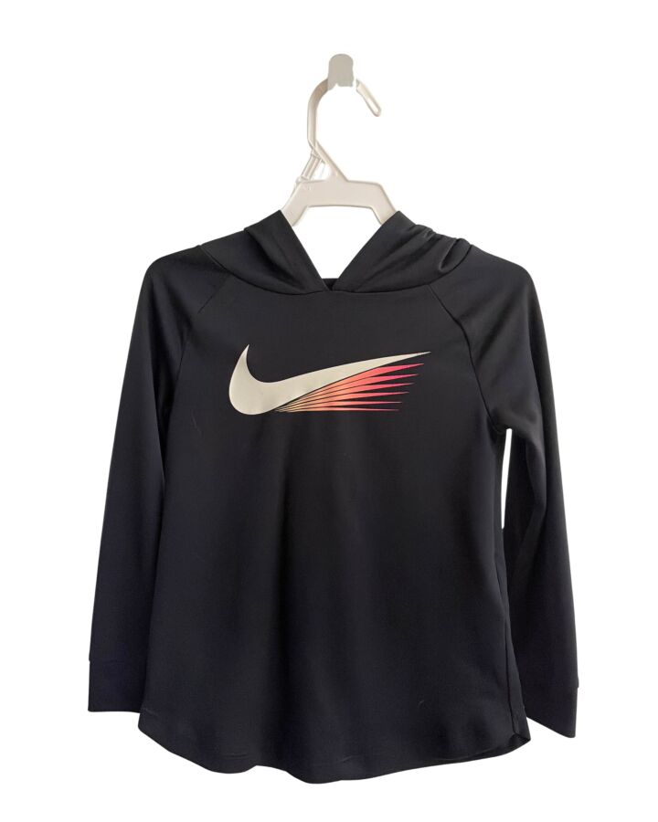 NIKE  BLACK    KNIT LS SHIRT