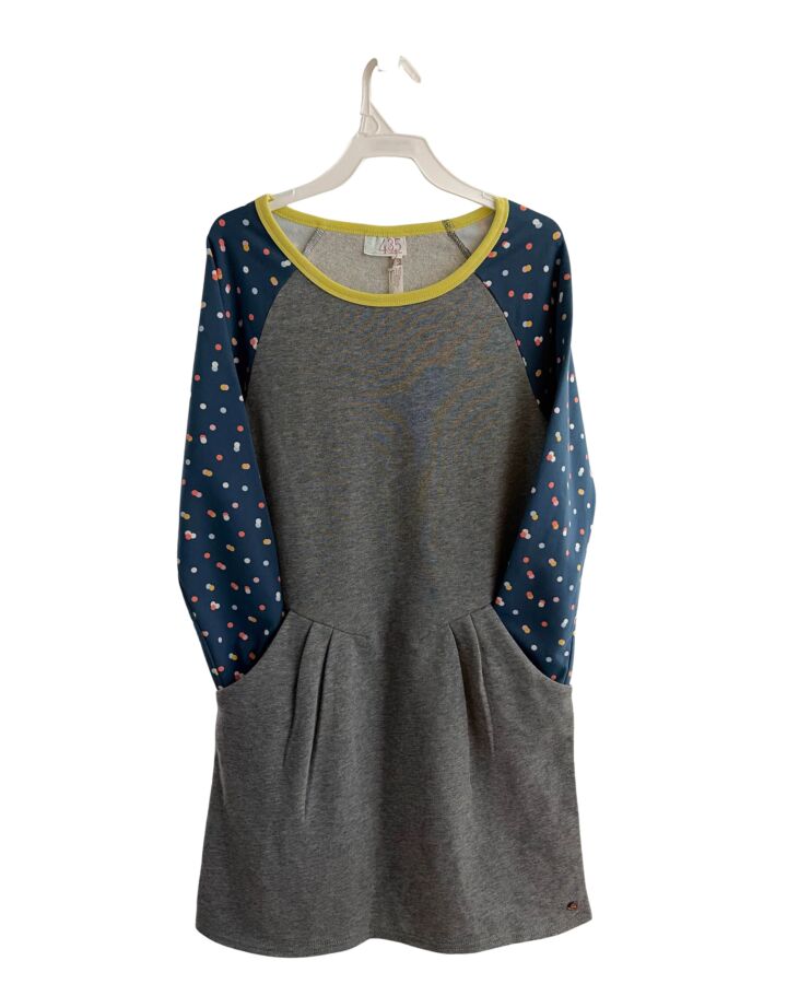 MATILDA JANE  GRAY  POLKA DOT  KNIT DRESS
