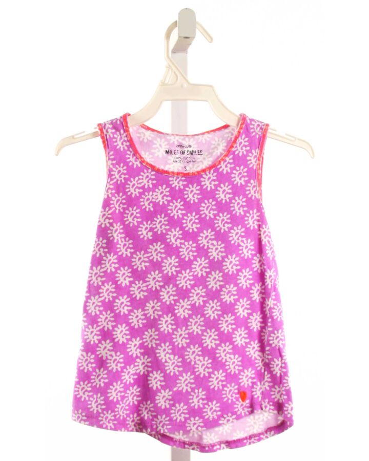 CREWCUTS  PURPLE    KNIT TANK