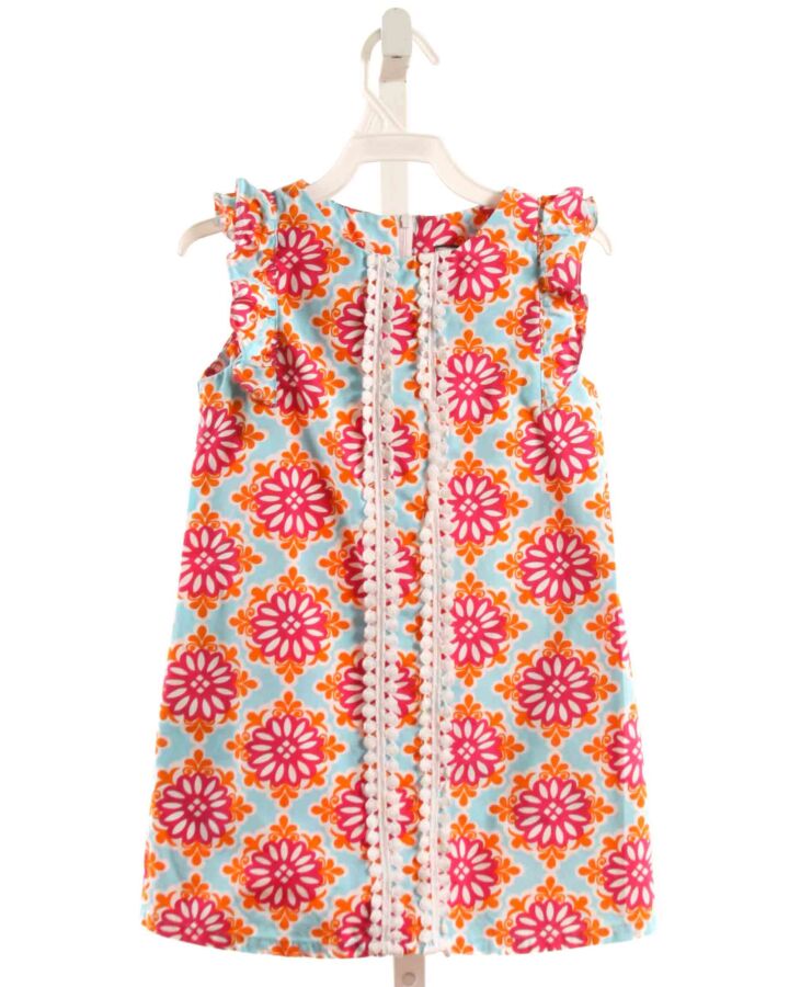 HARTSTRINGS  ORANGE  PRINT  DRESS