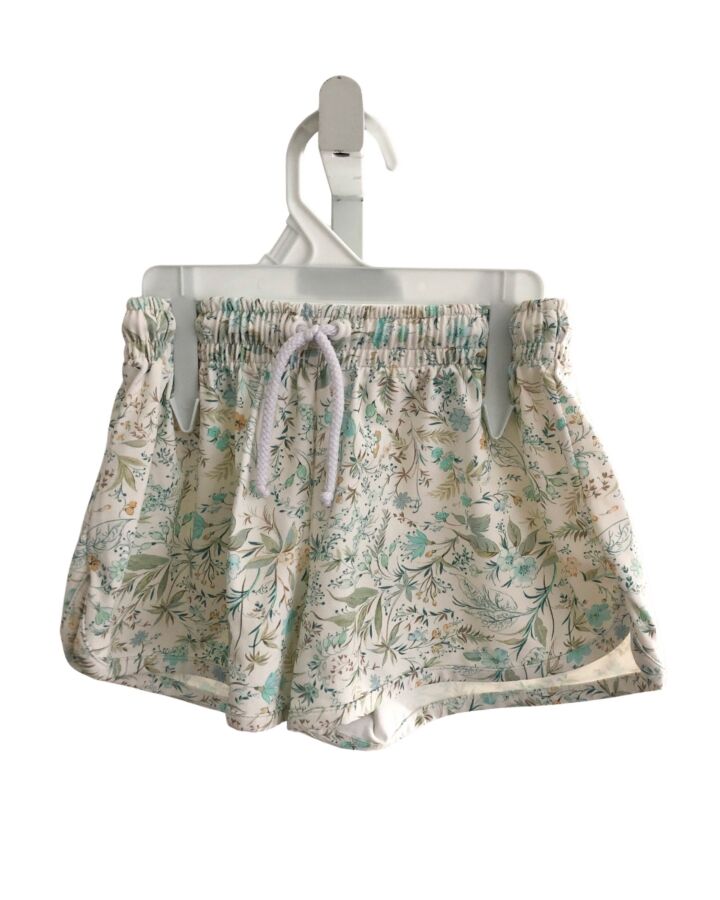 BELLA BLISS  LT BLUE  FLORAL  SHORTS