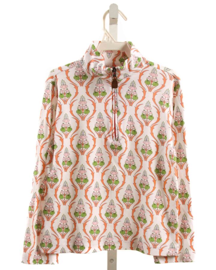 BELLA BLISS  MULTI-COLOR  FLORAL  PULLOVER