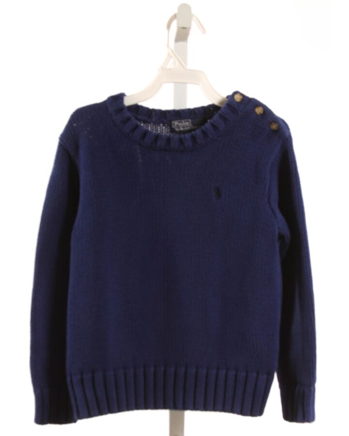 POLO BY RALPH LAUREN  BLUE    SWEATER