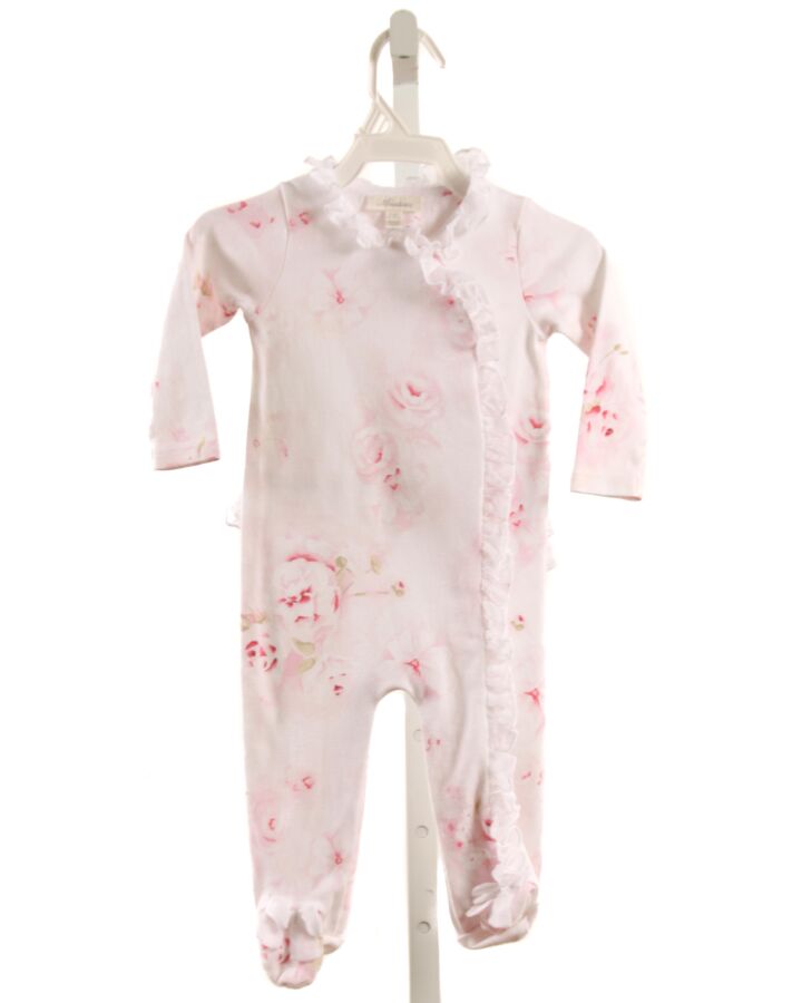 MINICLASIX  LT PINK  FLORAL  LAYETTE WITH RUFFLE